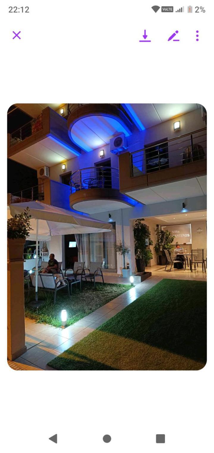 Villa Konstantinos Olympiakí Aktí Exteriör bild
